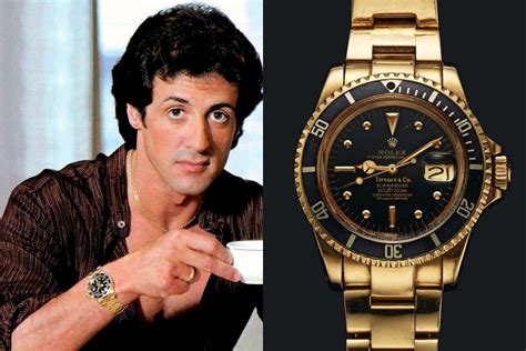 Sylvester Stallone's Watch Collection .